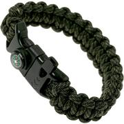  Knivesandtools bracelet de survie cobra wave, comanche, longueur interne 25 cm