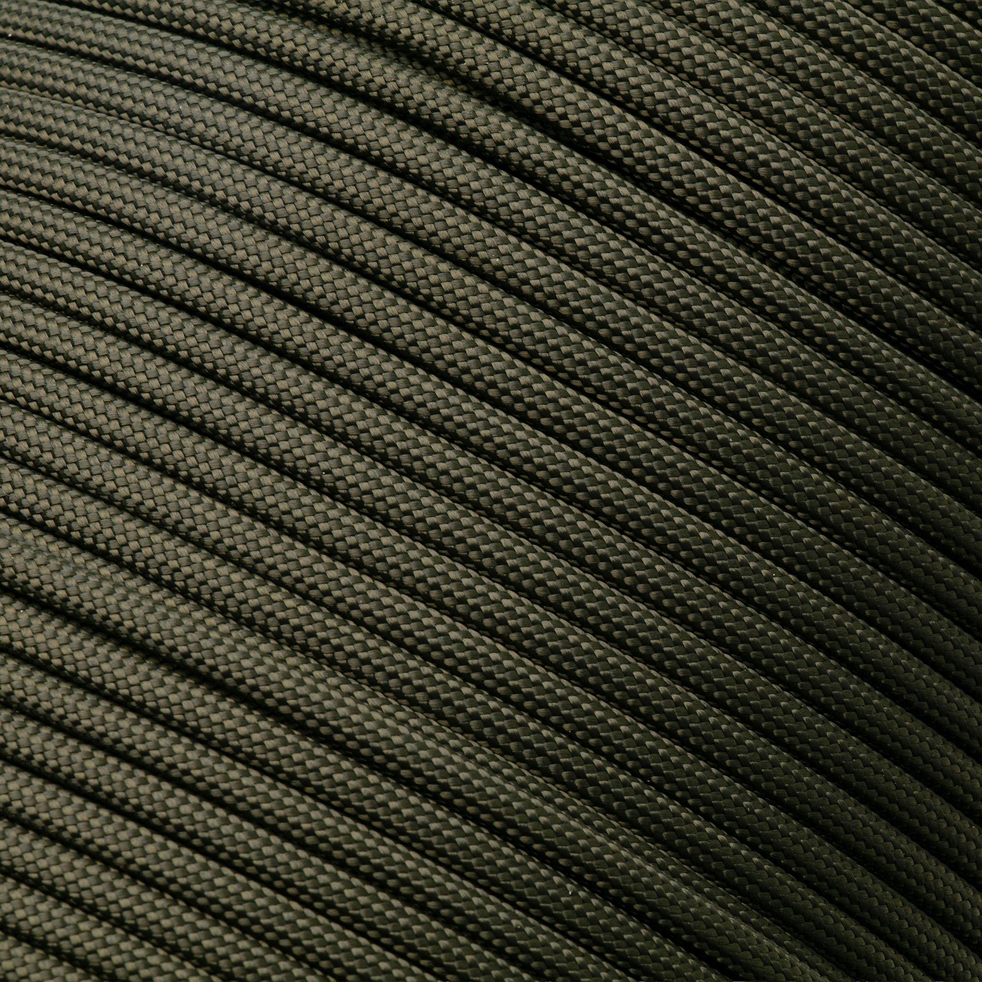 Knivesandtools 550 Paracord Type III, Army Green, 100ft (30 m)