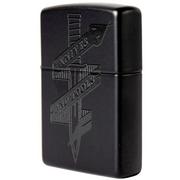 Knivesandtools Zippo Black Matte Snake, zwart