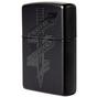 Image for Knivesandtools Zippo Black Matte Snake, black, lighter