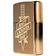 Afbeelding voor Knivesandtools Zippo Brass Brushed Knife, messing, aansteker