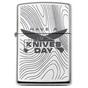 Bild für Zippo Street Chrome Knivesandtools HAKD Exclusive, Feuerzeug