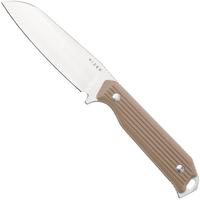 Afbeelding voor Kizer Begleiter Fix 1045MS2, Satin AEB-L, Tan G10 vaststaand mes, Azo design