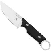 Kizer Cabox 1048C1, Satin 154CM, G10, vaststaand mes 