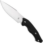 Kizer Magara 1055A1 Satin D2, Black G10, coltello fisso, Artur Szuta design