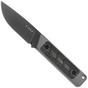 Image for Kizer Smolt K1063A1, Black 3V, Grey G10/Black Micarta Inlay fixed knife, Jonathan Styles design