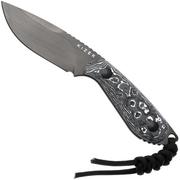 Afbeelding voor Kizer Buddy 1081A9, Satin Brushed DLC M390, Fat Carbon White Storm, vaststaand mes, Maksim Epifantsev design