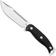 Image for Kizer Ursa Major 1082A1, Satin AEB-L, Black G10, fixed knife, Maksim Epifantsev design