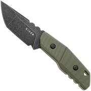 Afbeelding voor Kizer Vanguard Quartz 1086A1 Blackwashed AEB-L, OD Green G10, vaststaand mes, Kornel Kiss design