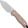 Image pour Kizer Drop Bear 1094A1 Gray Stonewash 14C28N, Burlap Micarta, couteau fixe