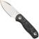 Afbeelding voor Kizer Vanguard Drop Bear Fix 1094A3 Satin M390, Carbonfiber, vaststaand mes, Azo design