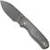 Afbeelding voor Kizer Vanguard Drop Bear Fix 1094A4 DLC S45VN, Grey Micarta, vaststaand mes, Azo design