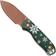 Afbeelding voor Kizer Drop Bear Christmas 2025 Limited Edition 1094MC1, D2 Sunset Metal PVD, Green G10, vaststaand mes