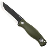 Bild für Kizer Polaris 1100A2, Black 1095 Carbon Steel, OD Green G10, Fahrtenmesser, Azo Design