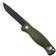Afbeelding voor Kizer Polaris 1100A2, Black 1095 Carbon Steel, OD Green G10, vaststaand mes, Azo design