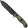 Afbeelding voor Kizer Drop Bear Fix 7 HexShox 1103HSD2, Black PVD Stonewashed AEB-L, Green Micarta and TPE, survivalmes, Azo design