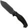 Imagen para Kizer Sheepdog Survival 1105A3 Black 1095, Black G10, cuchillo de supervivencia, diseño de Chris Conaway