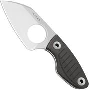 Image pour Kizer Nightjar 1114A2 Stonewashed AUS-10, Gray Aluminum, couteau fixe, Vincent Rizzo design