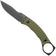 Image for Kizer Billy Bones 1115A1 Blackwashed AEB-L, OD Green G10, fixed knife, Maksim Epifantsev design