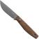 Afbeelding voor Kizer Dingo 1121A1, Gray PVD AEB-L, Brown Micarta vaststaand mes, Maksim Epifantsev design