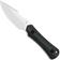 Image pour Kizer Bone 1122A3 Satin AEB-L, Black Green G10, couteau fixe, Maverick Customs design