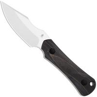 Image pour Kizer Bone 1122A4 Stonewashed AEB-L , Stabilized Wood, couteau fixe, Maverick Customs design