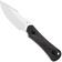 Image pour Kizer Bone 1122A4 Stonewashed AEB-L , Stabilized Wood, couteau fixe, Maverick Customs design