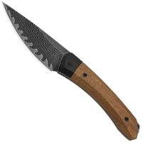 Image for Kizer Momo Fix 3 1124A1 Acid-Washed Takefu VG-10 Damascus, Mkuruti G10, fixed knife