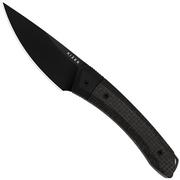 Image pour Kizer Momo Fix 3 1124A4 PVD AEB-L, Black Micarta & Black G10, couteau fixe