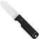 Image pour Kizer Abrams 1133A3 Satin 14C28N, Black G10, couteau fixe