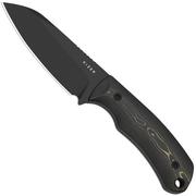 Image pour Kizer Field Mouse 1135A1, Black CPM 3V, Camo Gold FatCarbon couteau fixe, Jakeb Ginsberg design