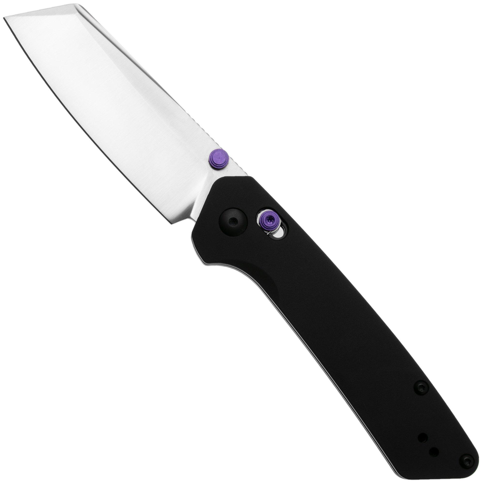 Kizer Madrac CL AirTi K3693ACS1, Satin Böhler M390, Black Aluminum Taschenmesser, Matteo Pignatelli Design