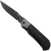 Afbeelding voor Kizer Trestle TP AirTi K3761TPA3, PVD BD1N, Gray Aluminum, Black Micarta zakmes, Azo design