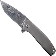 Kizer Gemini Vinland Damasteel Ki2471D2 Limited Edition pocket knife, Ray Laconico design