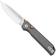 Bild für Kizer Begleiter 2.9 KI3458.2BDA1 Satin S35VN, Textured Aluminum, Taschenmesser, Azo Design