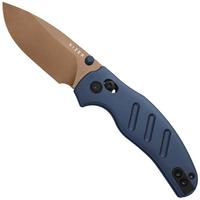 Imagen para Kizer C01C 2.9 CD Sheepdog Ki3488.29CDA1 Sunset Metal PVD Elmax, Blue Aluminum, navaja
