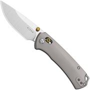 Image for Kizer Task 1 CD Ki3490.2CDA1 Satin M390, Titanium, pocket knife, Uli Hennicke design