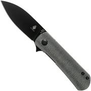 Kizer Yorkie Ki3525A4 Micarta pocket knife, Ray Laconico design