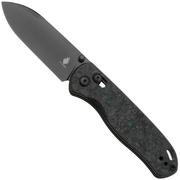 Kizer Drop Bear KI3619A4 Black S35VN, Dark Matter Fatcarbon, navaja, Azo design