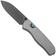 Obraz dla Nóż składany Kizer Drop Bear Zero Ki3619BDA1 Matte DLC Ultra Elmax, Gray Aluminium, projekt Azo