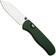 Image pour Kizer Drop Bear Zero KI3619BDE1 Satin M390, British Racing Green Aluminum, Knivesandtools Exclusive, couteau de poche, Azo design