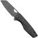Image pour Kizer Sparrow Ki3628A2 Black CPM S45VN, Marble Carbon Fiber/Titanium couteau de poche, Vincent Rizzo design