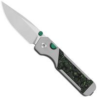 Obraz dla Nóż składany Kizer Militaw 315, Ki3634.31BDA2, Satin Böhler M390, Gray Aluminum/FatCarbon Jungle Wear, projekt Jonathan Styles