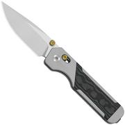 Image pour Kizer Militaw 315, Ki3634.31CDA2, Satin Elmax, Gray Aluminum/Shipwreck CamoCarbon, couteau de poche, Jonathan Styles design