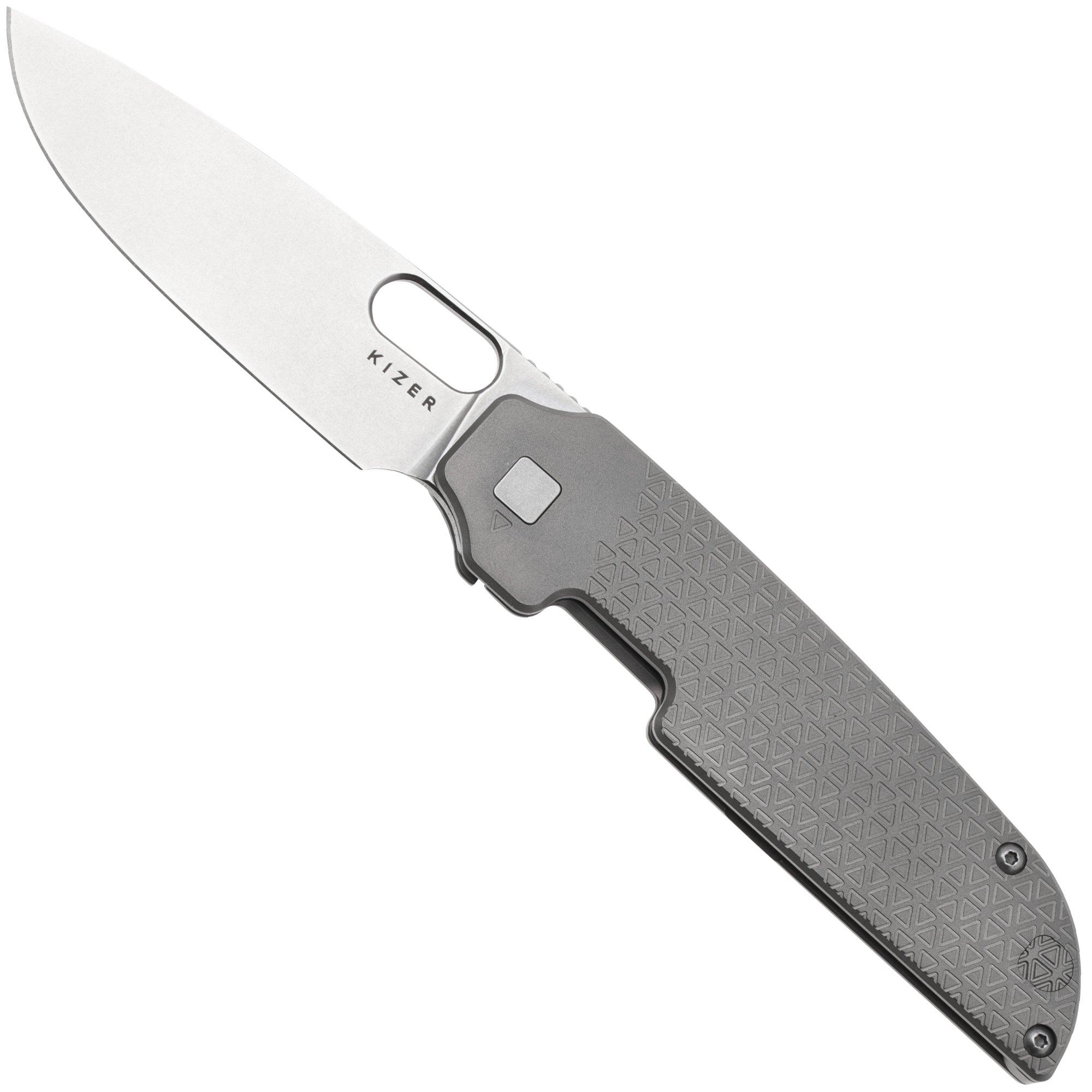Kizer Varatas KI3637A1 S35VN, Titanium, Taschenmesser, Jacob Lundquist Design