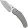 Afbeelding voor Kizer Mini Bulldog KI3672SA2 Two-Tone S45VN, Textured Titanium, zakmes, O.SHO design