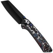 Imagem para Kizer Madrac KI3693A1 Matte DLC S45VN, Fat Carbon Nebula, navalha