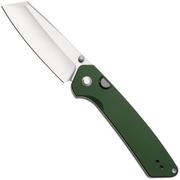 Image pour Kizer Madrac KI3693E4 Matte DLC S45VN, British Racing Green Aluminum, couteau de poche Knivesandtools Exclusive, Matteo Pignatelli design
