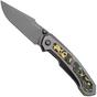 Obraz dla Nóż składany Kizer Feweed KI3694A2 Grey Stonewashed CPM S90V, Titanium Toxic Storm Fat Carbon Inlay