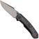 Image pour Kizer Feweed KI3694A3 Polished DLC CPM S45VN, Titanium Camo Carbon 80's Inlay, couteau de poche